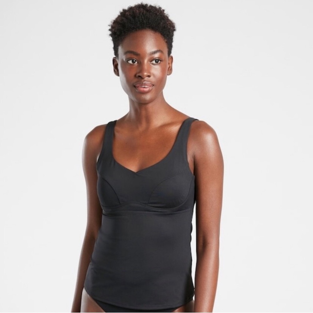 Athleta Bondi Cup Bra Tankini Top
